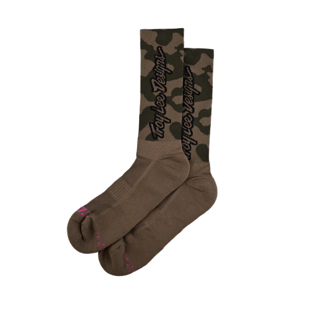 TROY LEE DESIGNS PERFORMANCE SCRUBLAND Calcetines Camuflaje Caqui 2025