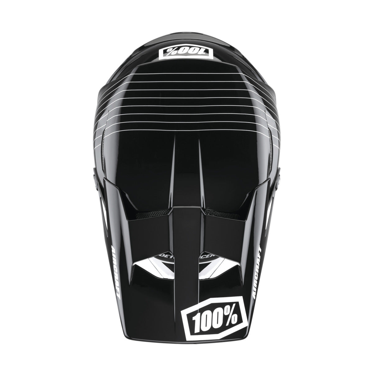 Casco MTB 100% AIRCRAFT COMPOSITE Negro/Blanco