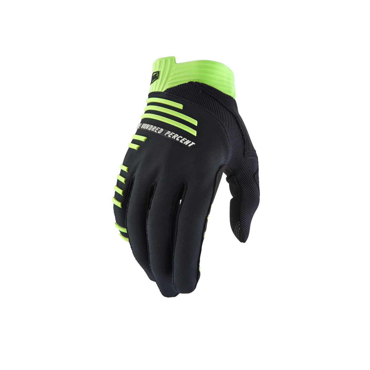 Guantes 100% R-CORE Negro/Amarillo