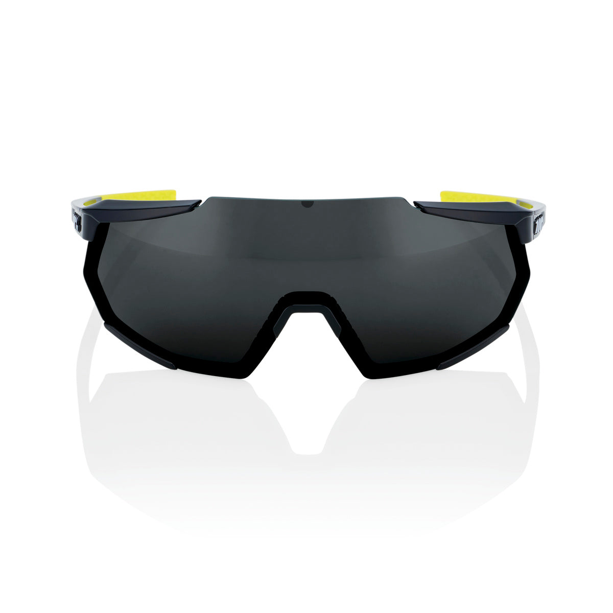 Gafas 100% RACETRAP 3.0 Glossy Black Smoke Lens