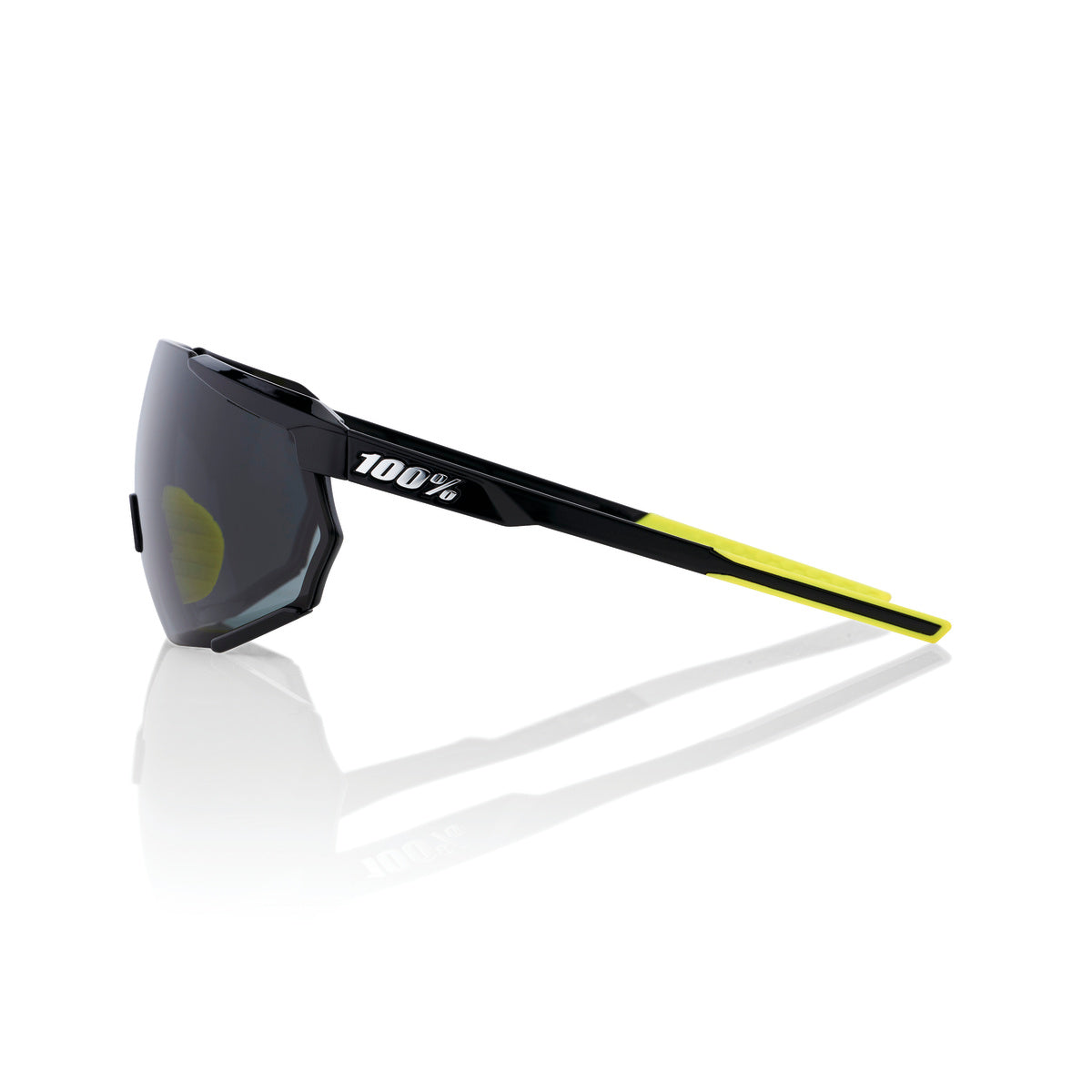 Gafas 100% RACETRAP 3.0 Glossy Black Smoke Lens