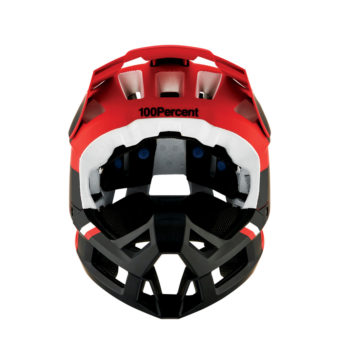 TRAJECTA FIDLOCK 100% Casco MTB Rojo