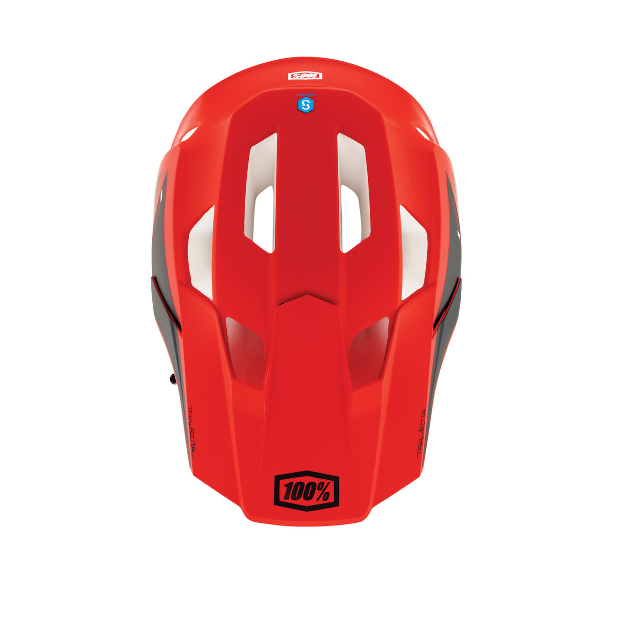 TRAJECTA FIDLOCK 100% Casco MTB Rojo