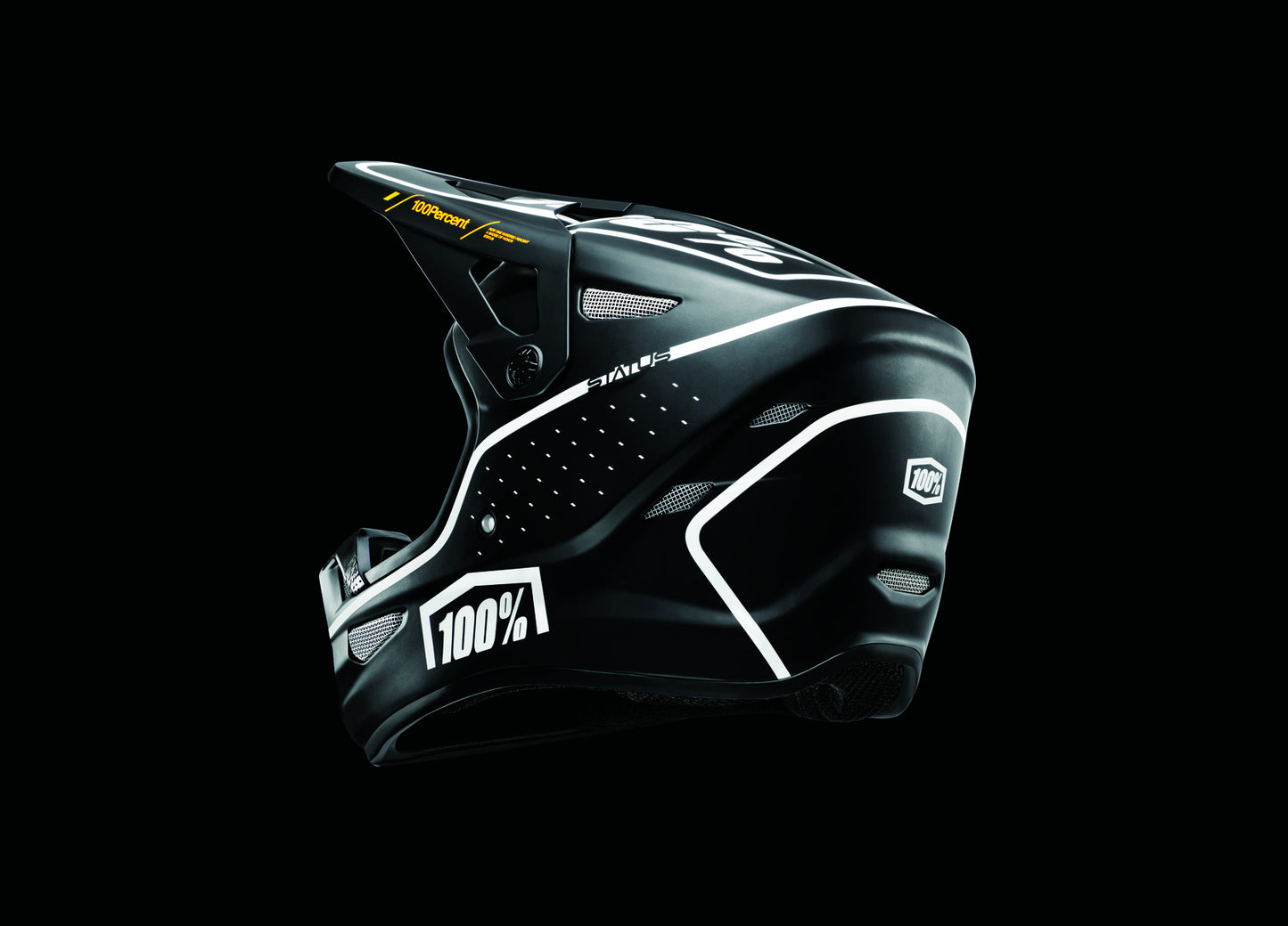 Casco MTB 100% STATUS Negro