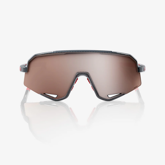 Gafas 100% SLENDALE Negro Carbono Hiper Espejo Plata
