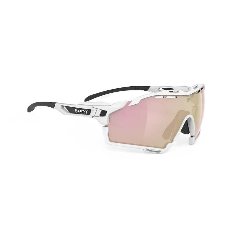 Gafas de sol RUDY PROJECT CUTLINE Lentes blancas RP Optics Multilaser Rose Gold