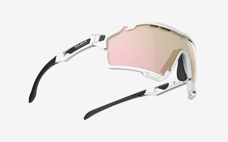 Gafas de sol RUDY PROJECT CUTLINE Lentes blancas RP Optics Multilaser Rose Gold