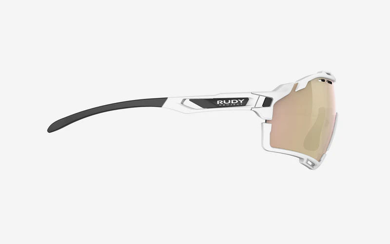 Gafas de sol RUDY PROJECT CUTLINE Lentes blancas RP Optics Multilaser Rose Gold