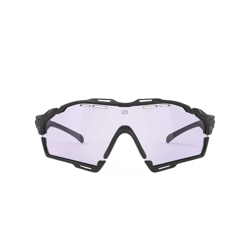 Gafas de sol RUDY PROJECT CUTLINE Negro mate Lentes IMPACTX™ Láser fotocrómico Púrpura