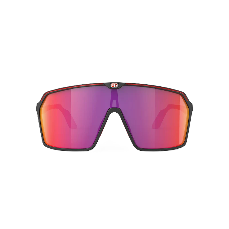 RUDY PROJECT SPINSHIELD Gafas RP Optics Negras Lentes Multilaser Rojas