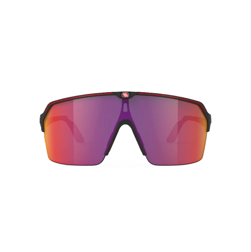 Gafas RUDY PROJECT SPINSHIELD AIR Negro Mate RP Optics Lentes Multilaser Rojo