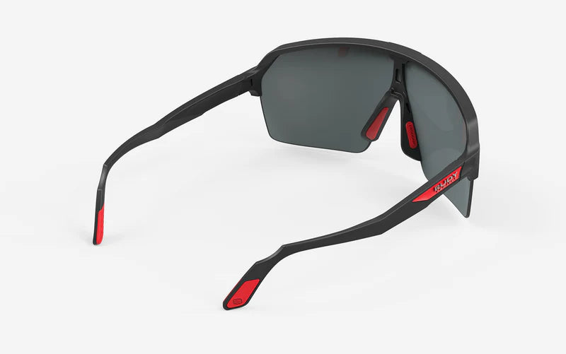 Gafas RUDY PROJECT SPINSHIELD AIR Negro Mate RP Optics Lentes Multilaser Rojo
