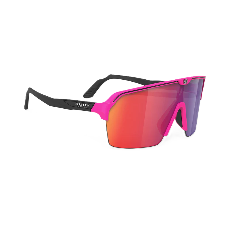 Gafas de sol RUDY PROJECT SPINSHIELD AIR Rosa Lentes RP Optics Multilaser Rojo