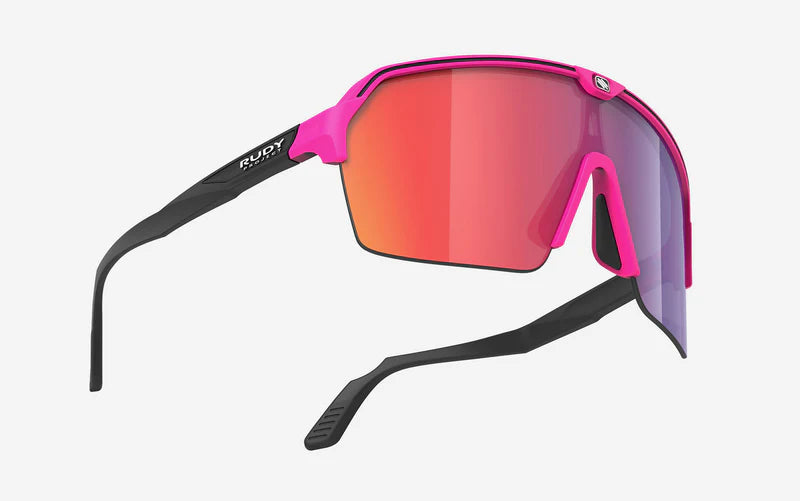 Gafas de sol RUDY PROJECT SPINSHIELD AIR Rosa Lentes RP Optics Multilaser Rojo