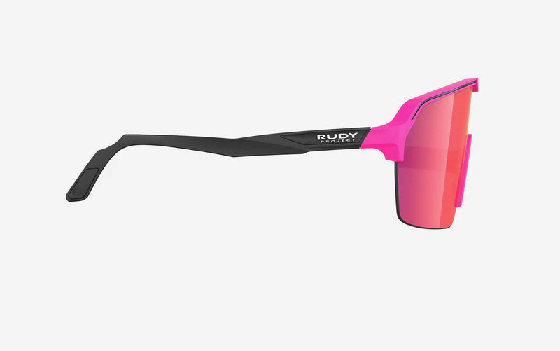 Gafas de sol RUDY PROJECT SPINSHIELD AIR Rosa Lentes RP Optics Multilaser Rojo