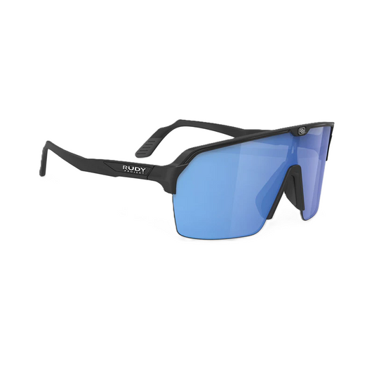 Gafas RUDY PROJECT SPINSHIELD AIR Negro Mate RP Optics Multilaser Lentes Azules