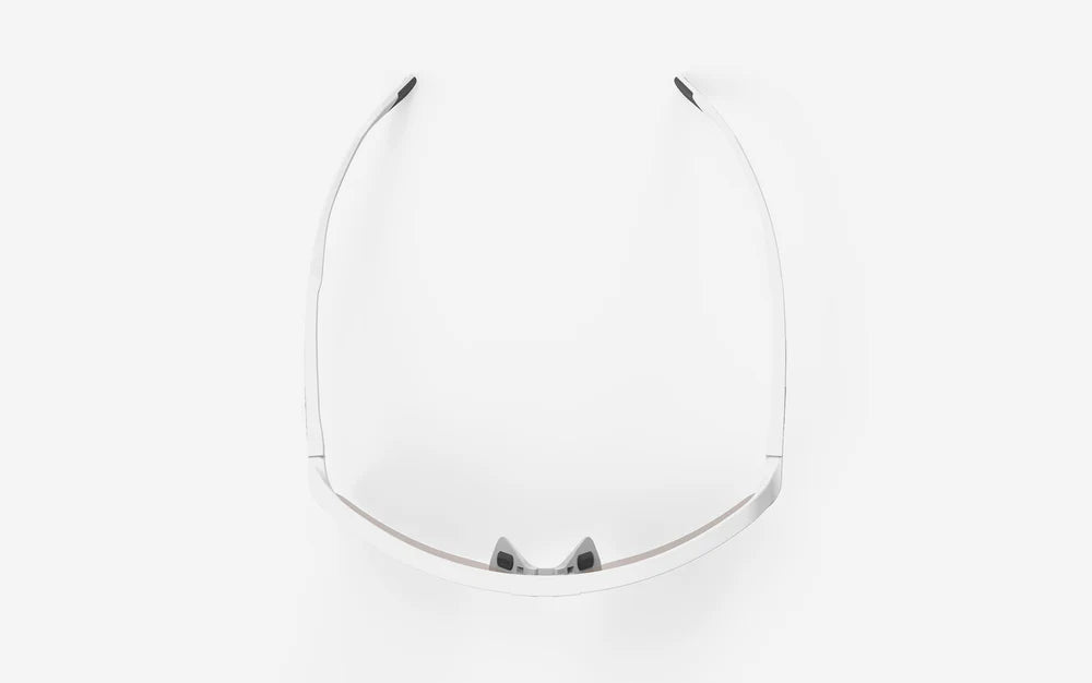 Gafas RUDY PROJECT SPINSHIELD AIR Blanco Mate RP Optics Multilaser Lentes Doradas
