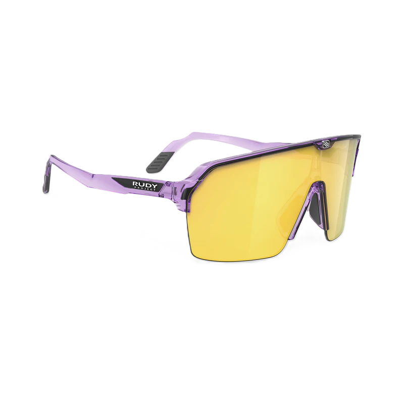 Gafas de sol RUDY PROJECT SPINSHIELD AIR Cristal Lila Lentes RP Optics Multilaser Amarillo