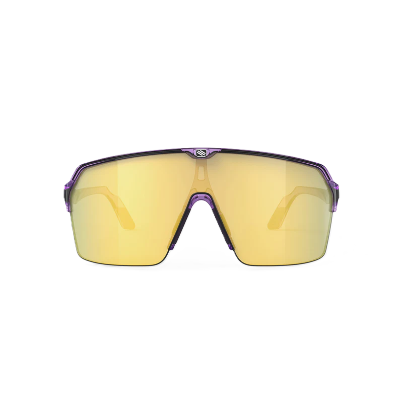 Gafas de sol RUDY PROJECT SPINSHIELD AIR Cristal Lila Lentes RP Optics Multilaser Amarillo