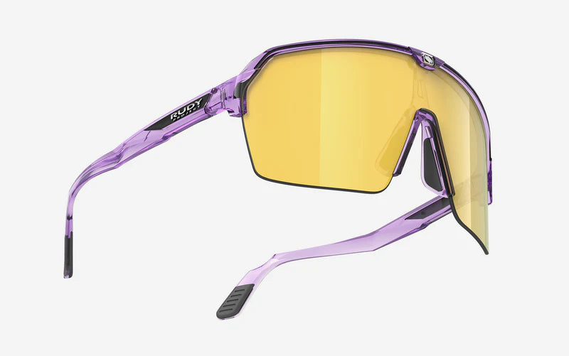 Gafas de sol RUDY PROJECT SPINSHIELD AIR Cristal Lila Lentes RP Optics Multilaser Amarillo