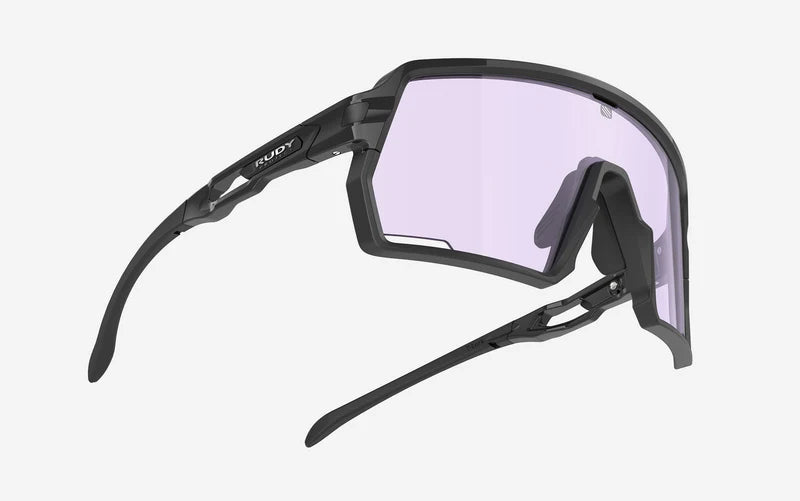 Gafas de sol RUDY PROJECT KELION Lentes IMPACTX™ negras Láser fotocrómico morado