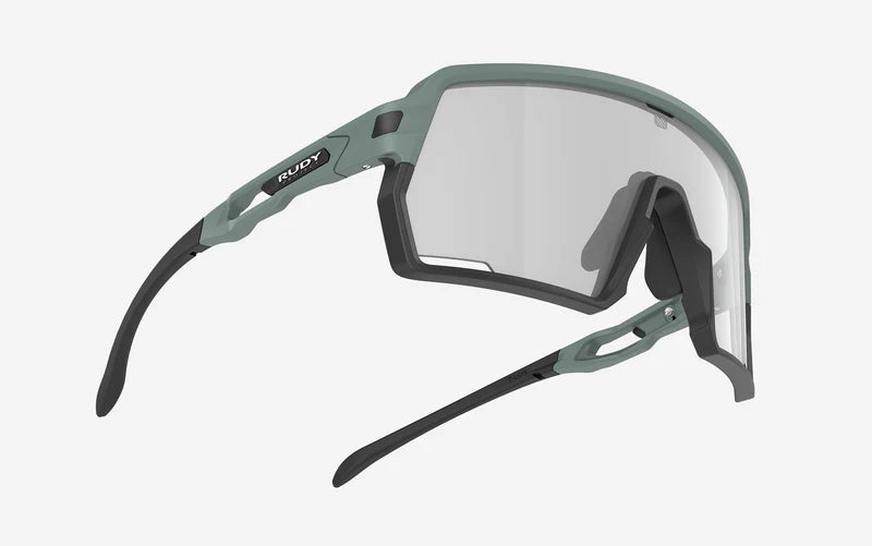 Gafas RUDY PROJECT KELION Verde salvia Lentes IMPACTX™ Negro láser fotocromático