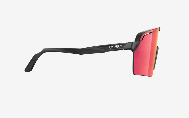 RUDY PROJECT SPINSHIELD PRO Gafas RP Optics Negras Lentes Multilaser Rojas