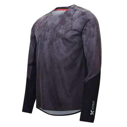 Maillot USWE SPOKE MTB Mangas Largas Negro