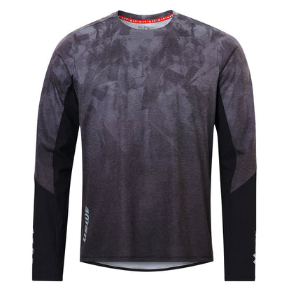 Maillot USWE SPOKE MTB Mangas Largas Negro