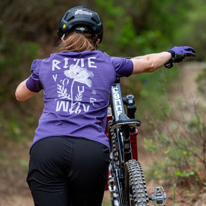 Maillot NORTHWAVE XTRAIL 2 Mujer Manga Corta Violeta