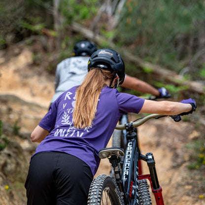 Maillot NORTHWAVE XTRAIL 2 Mujer Manga Corta Violeta