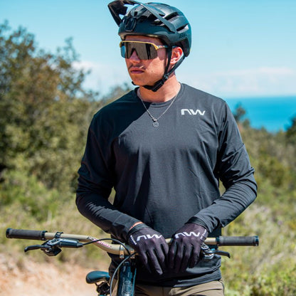 Maillot NORTHWAVE XTRAIL Manga Larga Negro