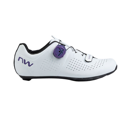 Zapatillas de Carretera NORTHWAVE STORM CARBON Mujer Blanco/Violeta