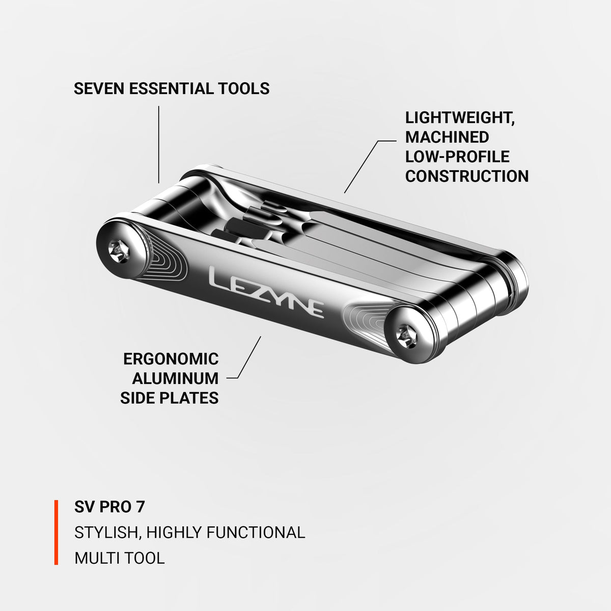 Detalle de las puntas de la Lezyne SV Pro 7