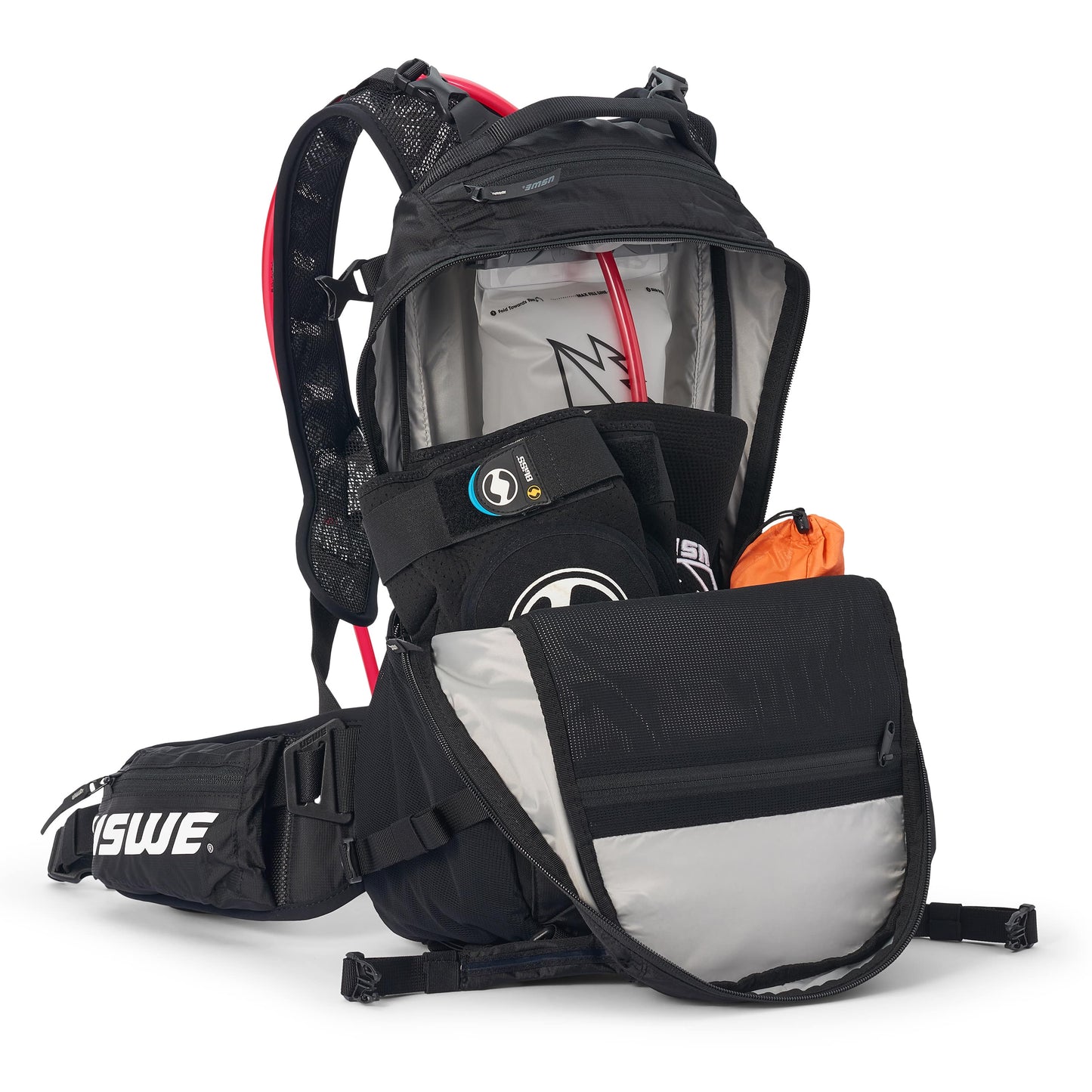 Mochila USWE SHRED 16 L negra