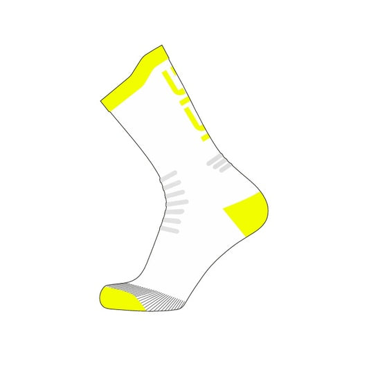 Calcetines SIDI NITIIDUS Blanco/Amarillo