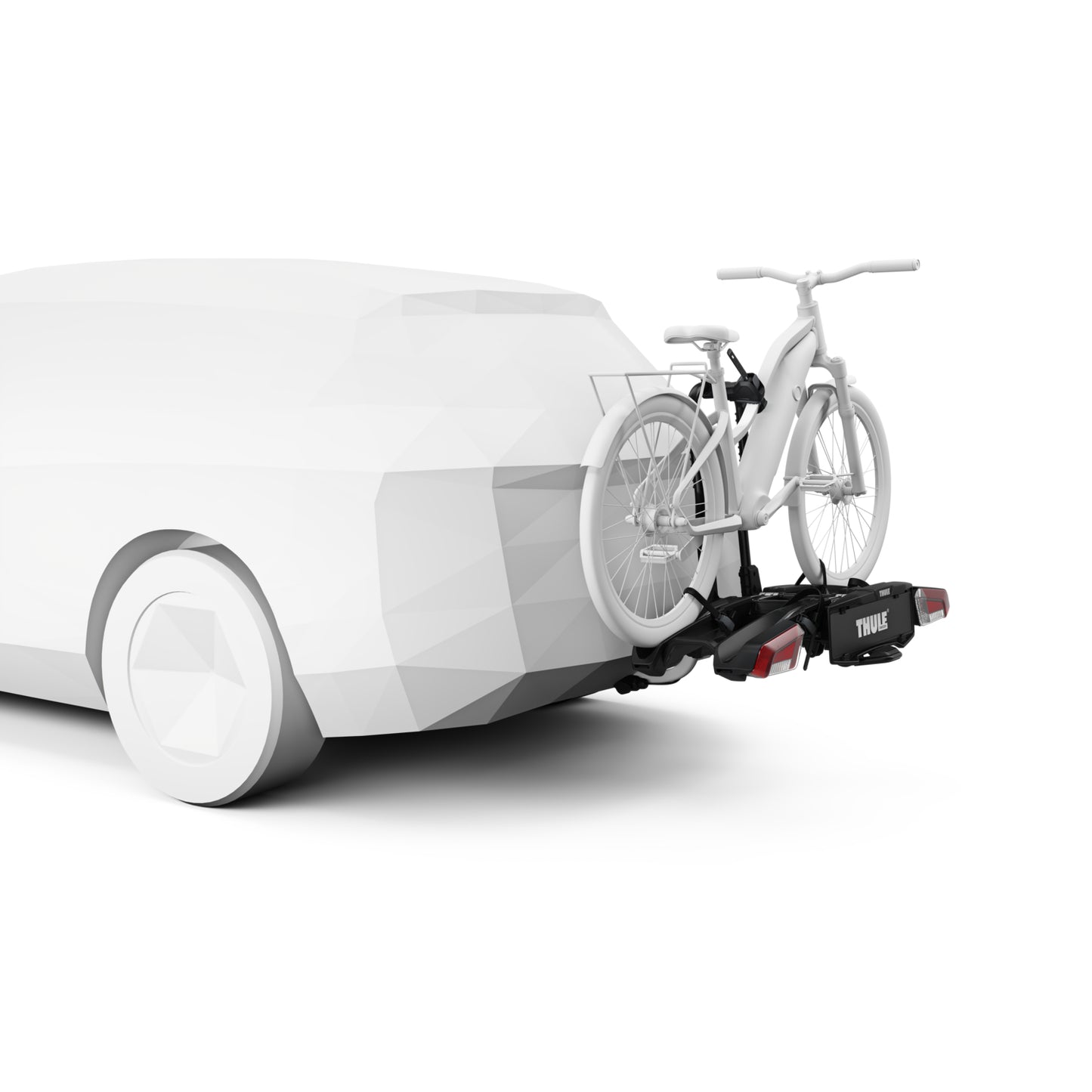 Portabicicletas THULE EASYFOLD 3 en enganche para 2 bicicletas
