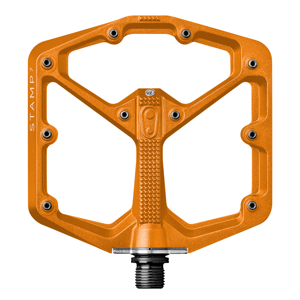 pedales planos CRANKBROTHERS STAMP 7 Large Naranja