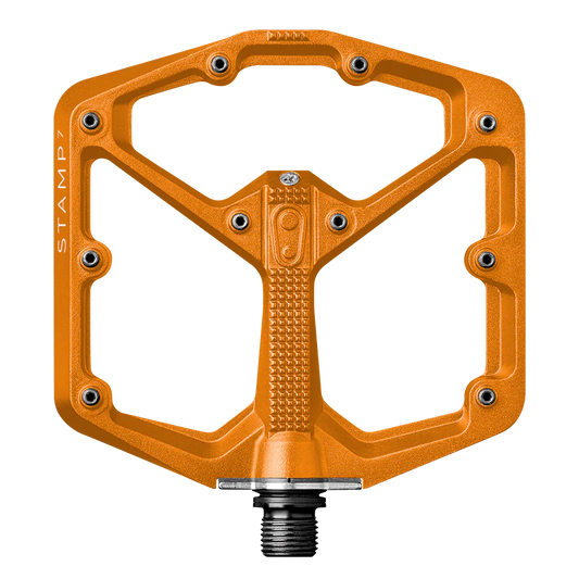 pedales planos CRANKBROTHERS STAMP 7 Large Naranja