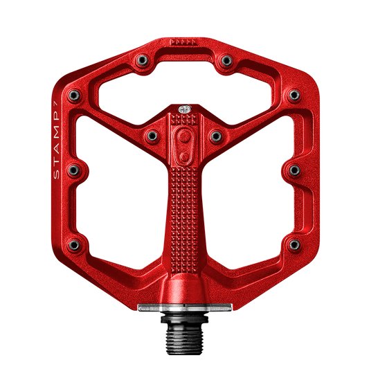 CRANKBROTHERS STAMP 7 Pedales planos pequeños Rojo