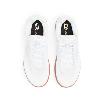 Zapatillas MTB CRANKBROTHERS STAMP LACE FLAT FABIO WIBMER Blanco