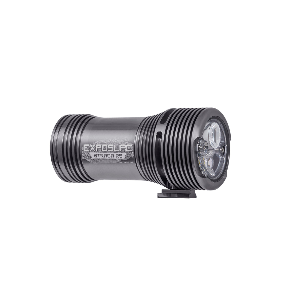 Luz delantera EXPOSURE LIGHTS Strada MK13 RS AKTIV negro metalizado