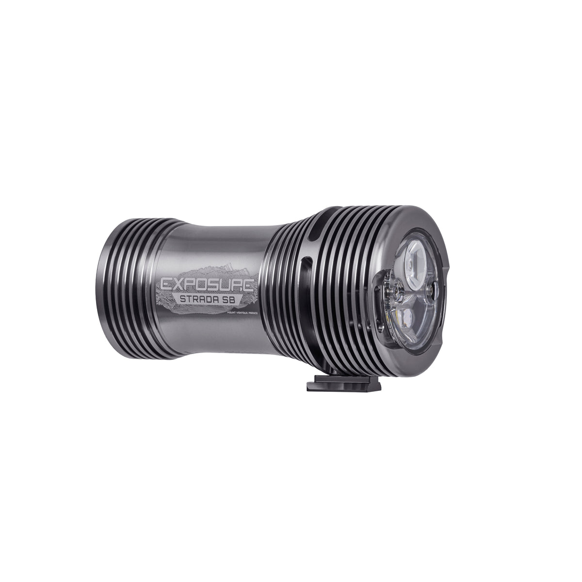 Luz delantera EXPOSURE LIGHTS Strada MK13 SB AKTIV negro metalizado