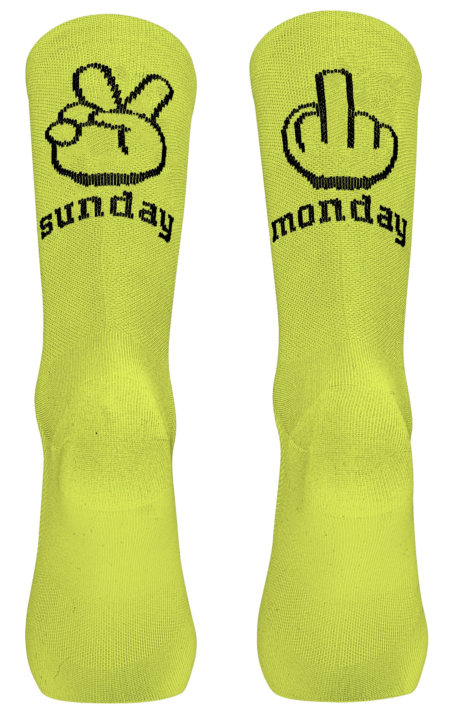 NORTHWAVE SUNDAY MONDAY Calcetines Fluo Amarillo