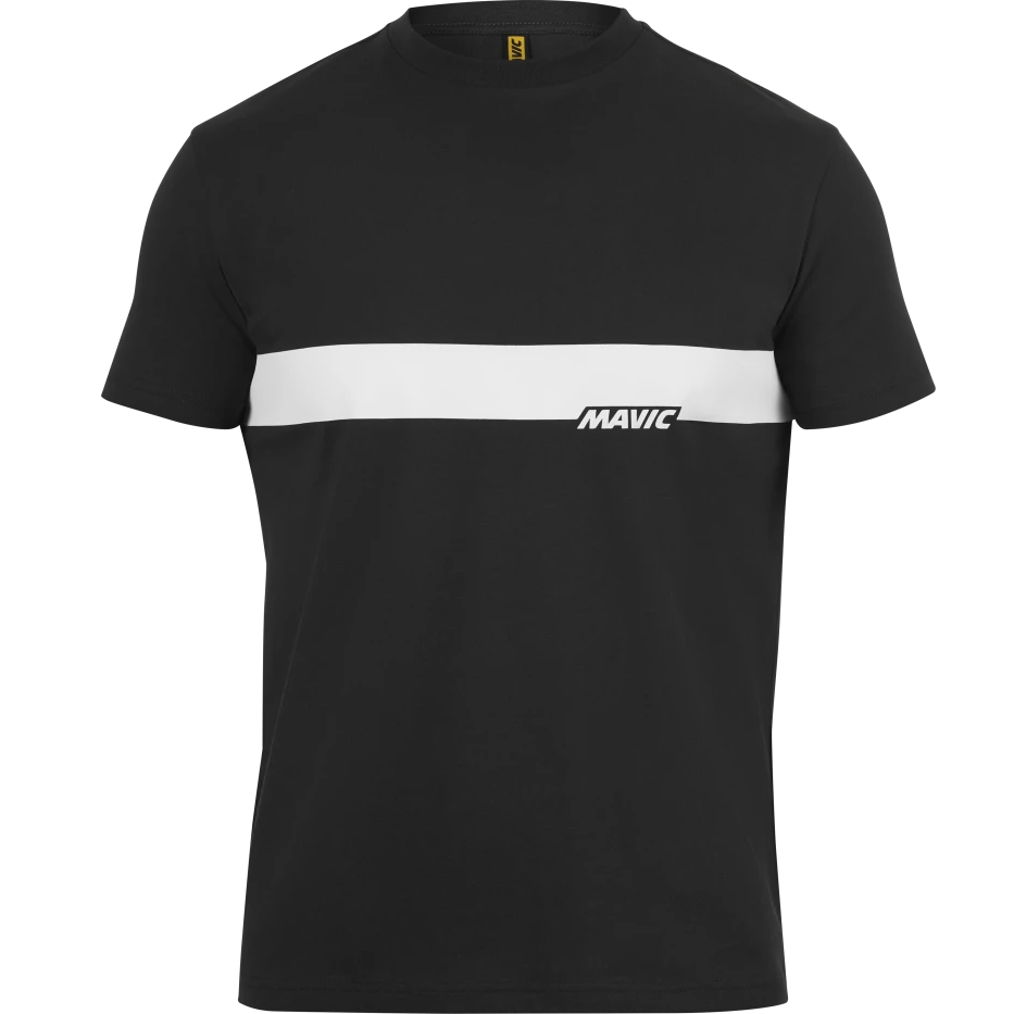 Camiseta MAVIC CORPORATE STRIPE Negra