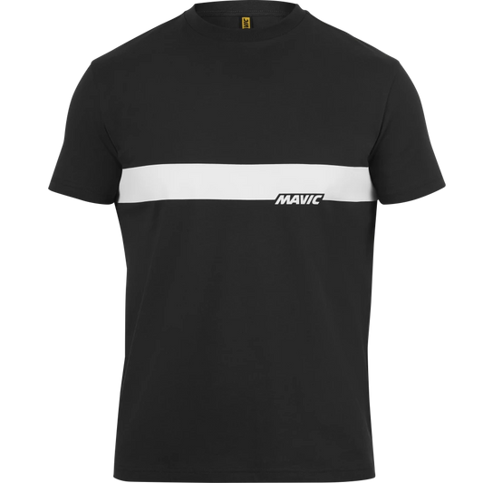 Camiseta MAVIC CORPORATE STRIPE Negra