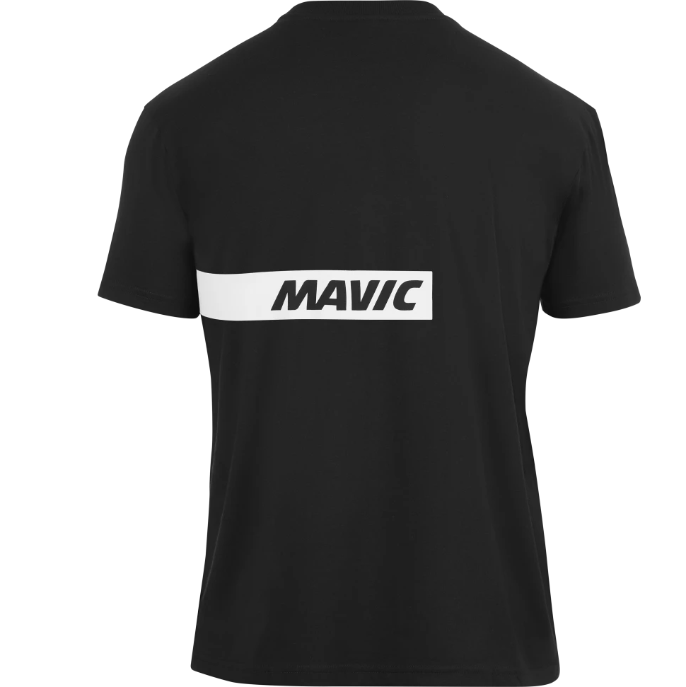 Camiseta MAVIC CORPORATE STRIPE Negra