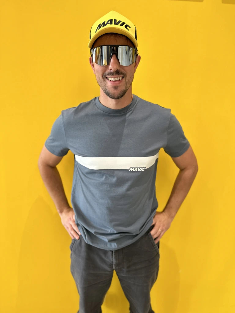 Camiseta MAVIC CORPORATE STRIPE Azul