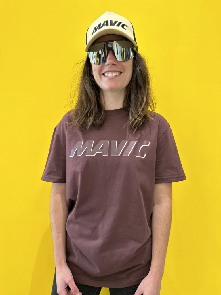 MAVIC CORPORATE LOGO Camiseta Berenjena