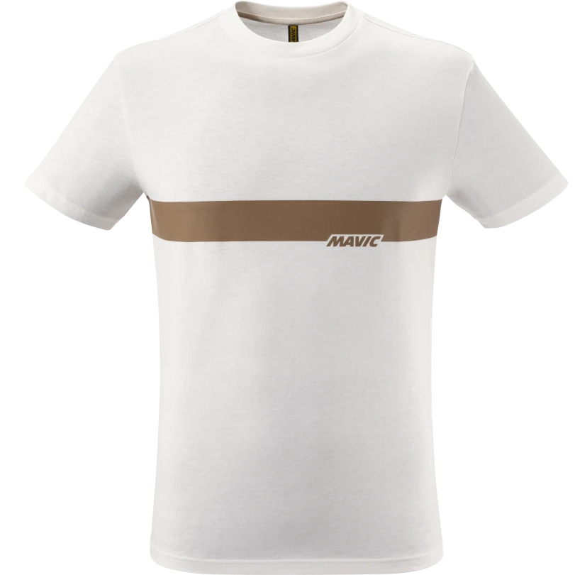 Camiseta MAVIC CORPORATE STRIPE Blanco